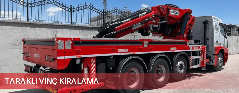 Taraklı İlçemi Vinç Kiralama